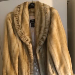 Dennis Basso Sz L faux fur